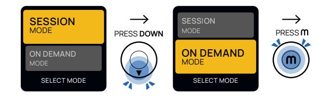 Solo III session mode