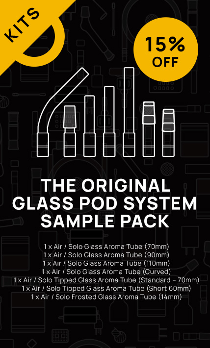 Glass Pod system from Arizer