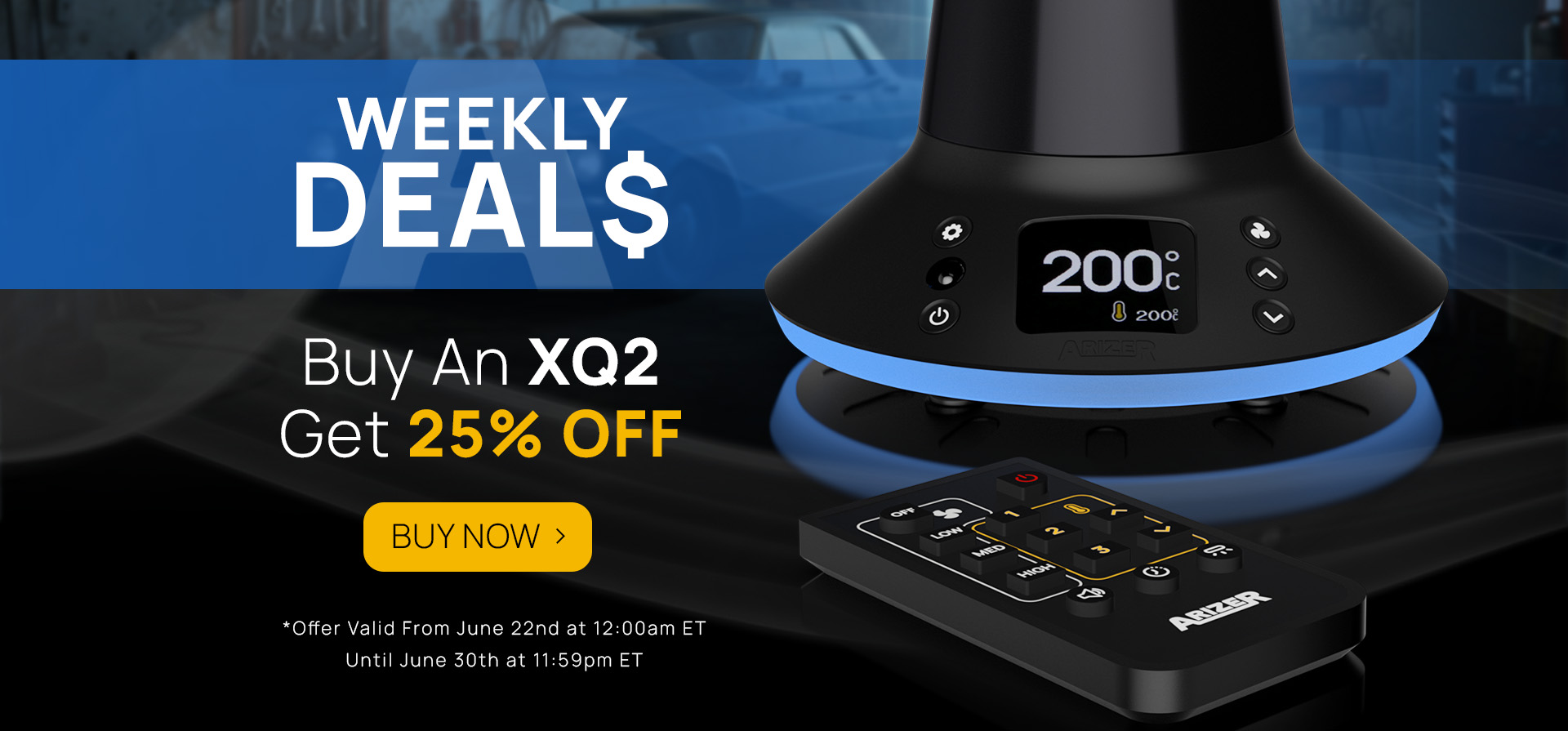 Arizer XQ2 25% Off