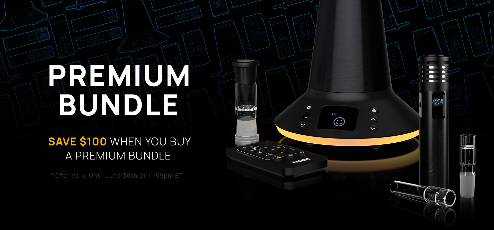Arizer Premium Bundle June 2025