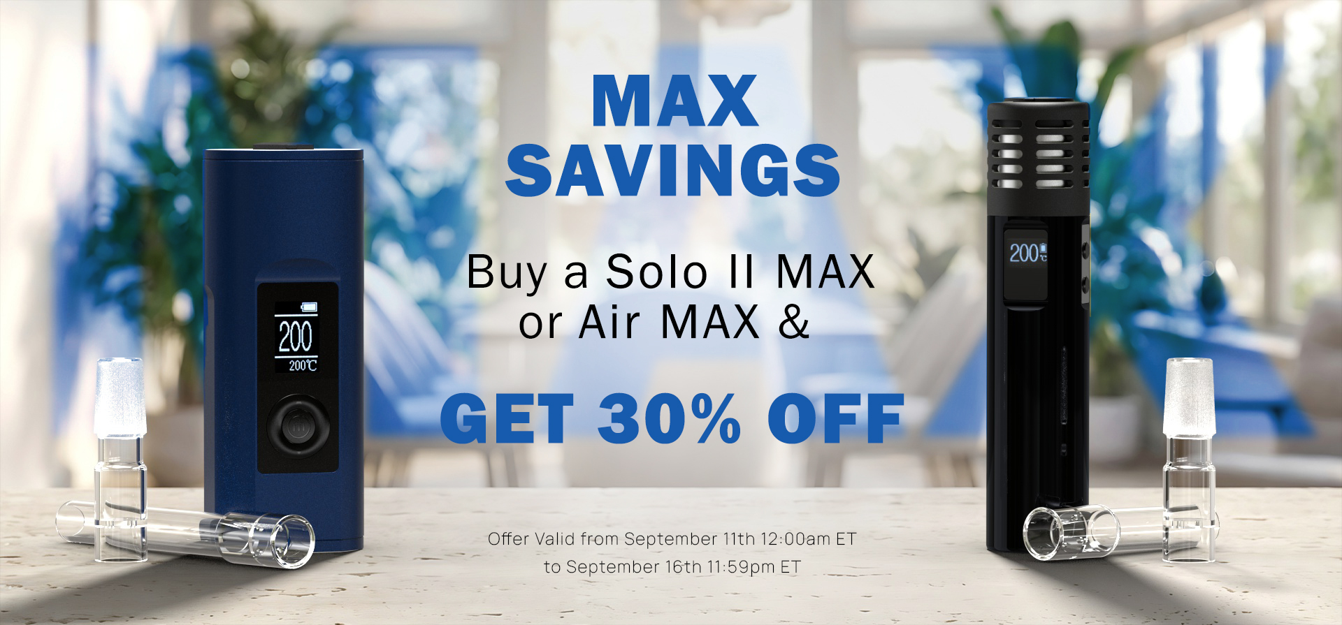 arizer max savings
